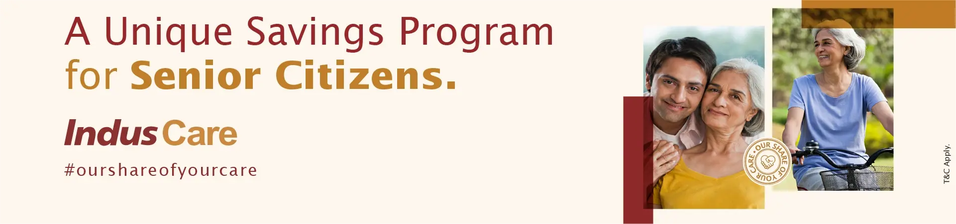 Indus care Senior citizen saving account